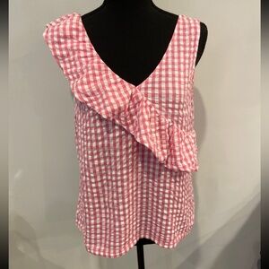 Crown & Ivy Gingham Top